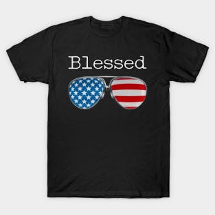 USA PILOT GLASSES BLESSED T-Shirt